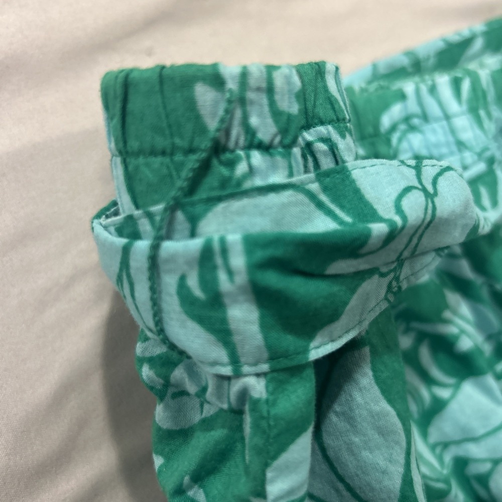 Talbots Sz 1X Plus Poplin Cotton Midi Skirt Floral Paisley Pockets Spring Breezy - Picture 7 of 12